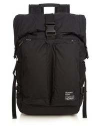 Mt Rainier Design Rip Stop Roll Top Nylon Backpack