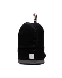 Thom Browne Navy Cotton Backpack