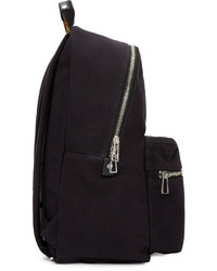 Paul Smith Ps By Black Canvas Backpack