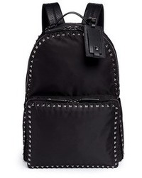 Valentino Rockstud Nylon Backpack