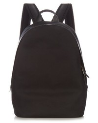 Paul Smith Shoes Accessories Leather Trimmed Canvas Backpack