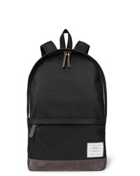 Thom Browne Suede Trimmed Nylon Backpack