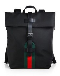 Gucci Techno Canvas Backpack