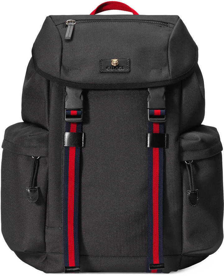 Gucci Techno Canvas Backpack Top Sellers, UP TO 70% OFF | www 