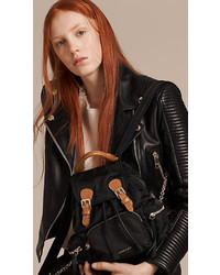 Burberry The Small Rucksack In Technical Nylon And Leather