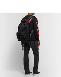 Off-White Unfinished Logo Print Shell Backpack