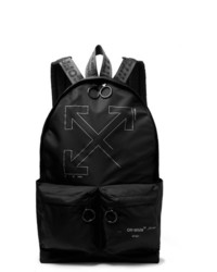 Off-White Unfinished Logo Print Shell Backpack