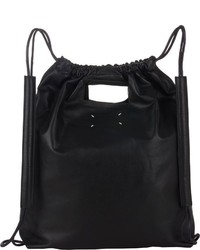 Maison Margiela Unstructured Backpack Black