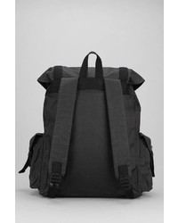 Urban Outfitters Feathers Waxed Cotton Canvas Rucksack