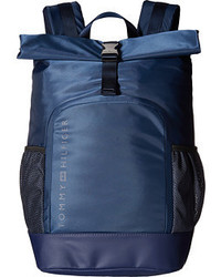 tommy hilfiger roll top backpack