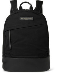 Marni Leather Trimmed Canvas Backpack | Where to buy & how to wear
