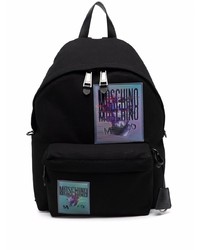 Moschino Warped Logo Backpack