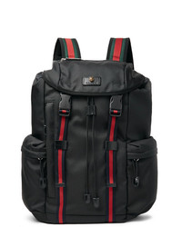 Gucci Webbing Trimmed Nylon Backpack