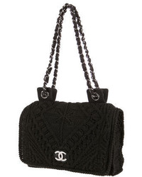 Chanel Cable Knit Flap Bag