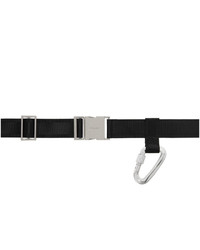 Heliot Emil Black Carabiner Belt