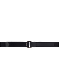 Givenchy Black Logo Webbing Belt