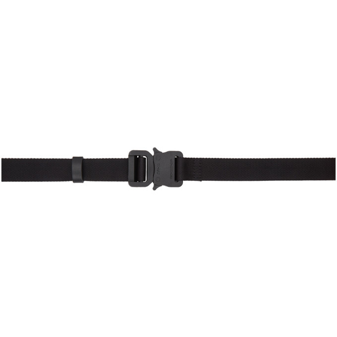 1017 Alyx 9Sm Black Medium Rollercoaster Belt, $195 | SSENSE | Lookastic