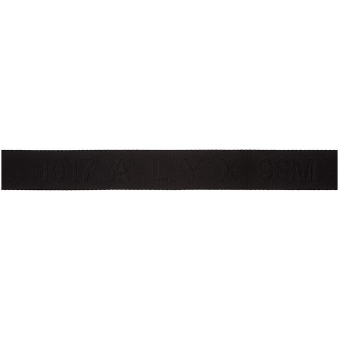 1017 Alyx 9Sm Black Rollercoaster Belt, $324 | SSENSE | Lookastic