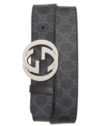 Gucci Logo Buckle Interlocking Belt