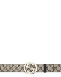 Gucci Signature Canvas Belt