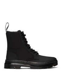 Dr. Martens Black Combs Ii Lace Up Boots