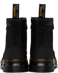 Dr. Martens Black Combs Zip Casual Boots