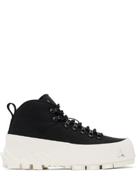 Roa Black Cvo Lace Up Boots