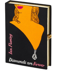 Olympia Le-Tan Diamonds Are Forever Book Clutch Bag