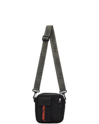 Polythene* Optics Black 3 Pocket Crossbody Bag