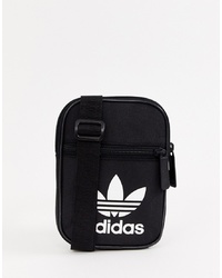 adidas Originals Black Festival Mini Multiway Bag With Trefoil Logo