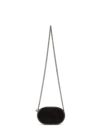 Stella McCartney Black Oval Falabella Shoulder Bag