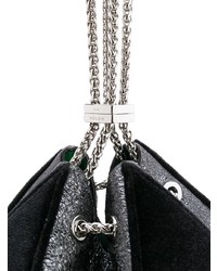 The Volon Fringed Detail Pouch Bag