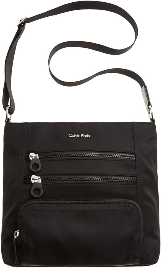 calvin klein nylon crossbody bag