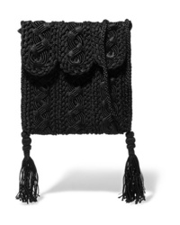 Carrie Forbes Youssef Small Crocheted Cord Shoulder Bag