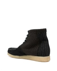 By Walid Lace Up Desert Boots