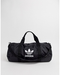adidas Originals Adidas Orginals Trefoil Logo Travel Bag In Black