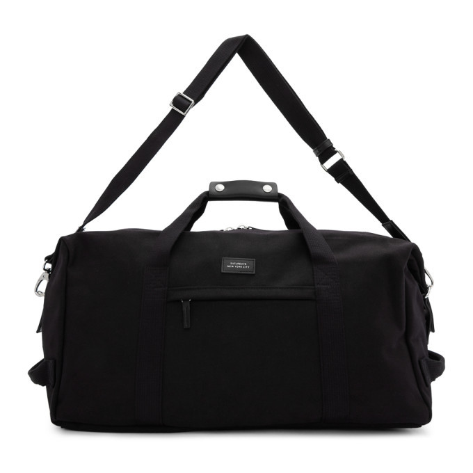 Saturdays Nyc Black Core Norfolk Hold All Duffle Bag, $108 