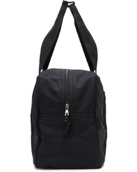 Balenciaga Black Econyl Logo Duffle Bag