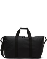 Rains Black Extra Large Classic Duffle Bag