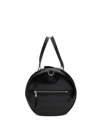 Burberry Black Graphic Kennedy Duffle Bag