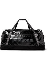 Patagonia Black Hole 90l Logo Print Ripstop Duffle Bag