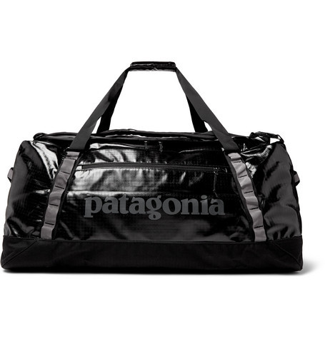 Patagonia Black Hole 90l Logo Print Ripstop Duffle Bag, $124 | MR ...