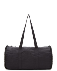 Bottega Veneta Black Round Pouch Duffle Bag