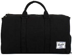 herschel black duffle bag