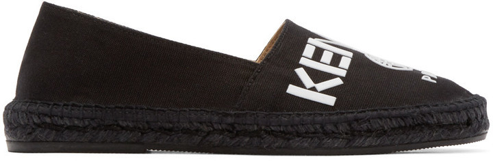 kenzo espadrilles black