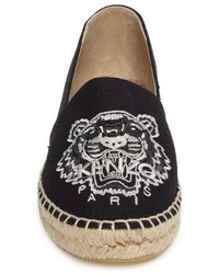 Kenzo Tiger Embroidered Espadrille