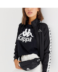 Kappa Authentic Anais Logo Bumbag In Black