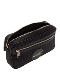Gucci Black Gg Off The Grid Belt Bag