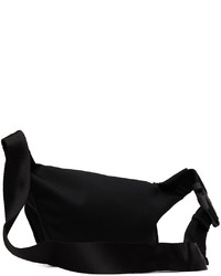 Balenciaga Black Medium Explorer Embroidered Belt Bag
