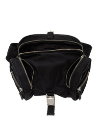 Lanvin Black Nylon Belt Bag